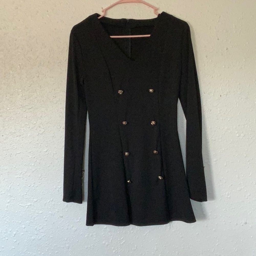 Black Party mini dress